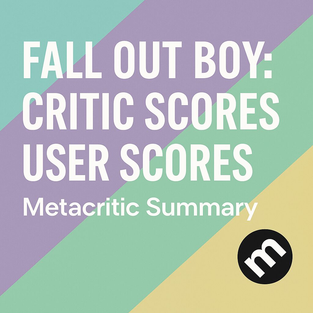 🎸 Fall Out Boyのアルバムはどう評価されてきたか？